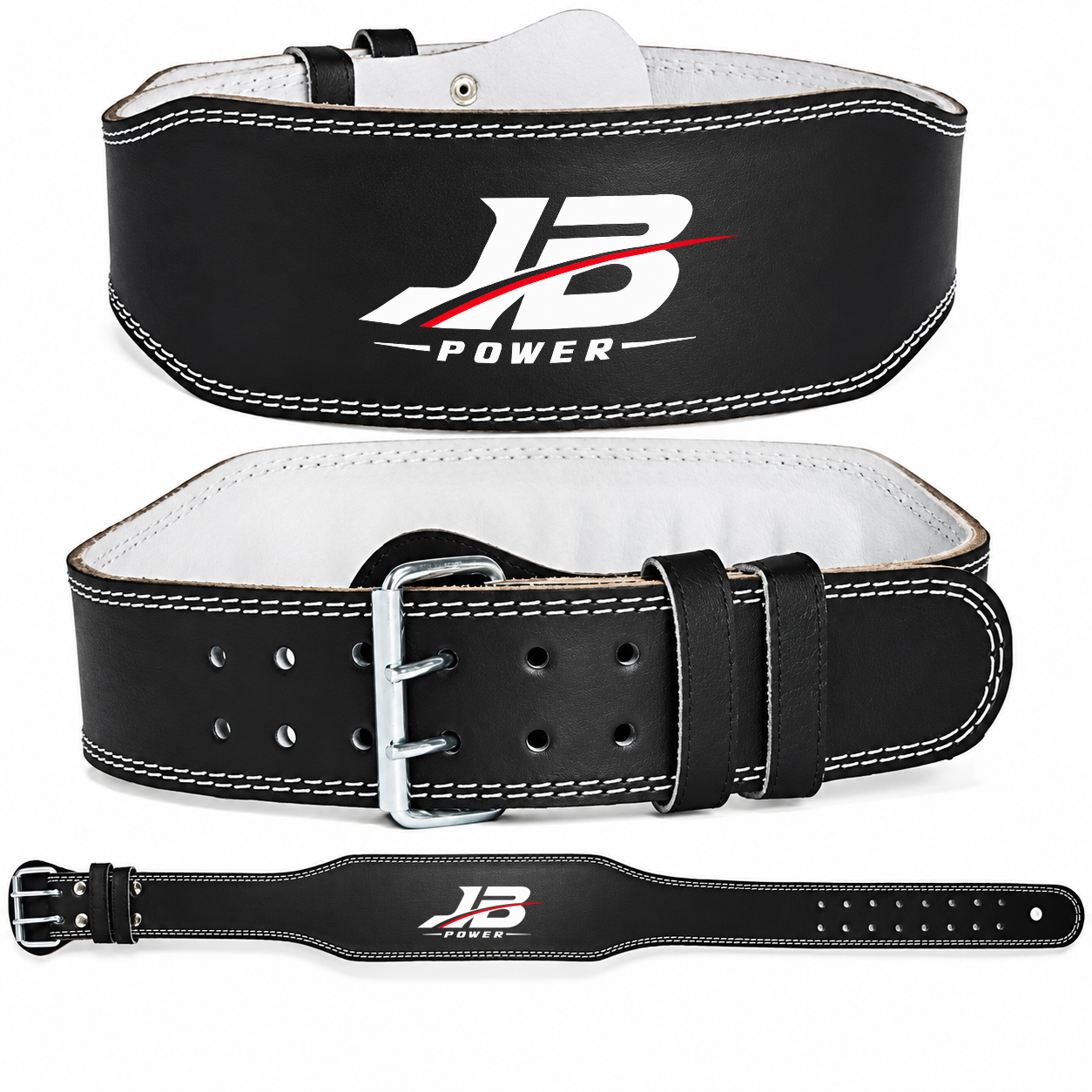 Black Weightlifting Belt Views