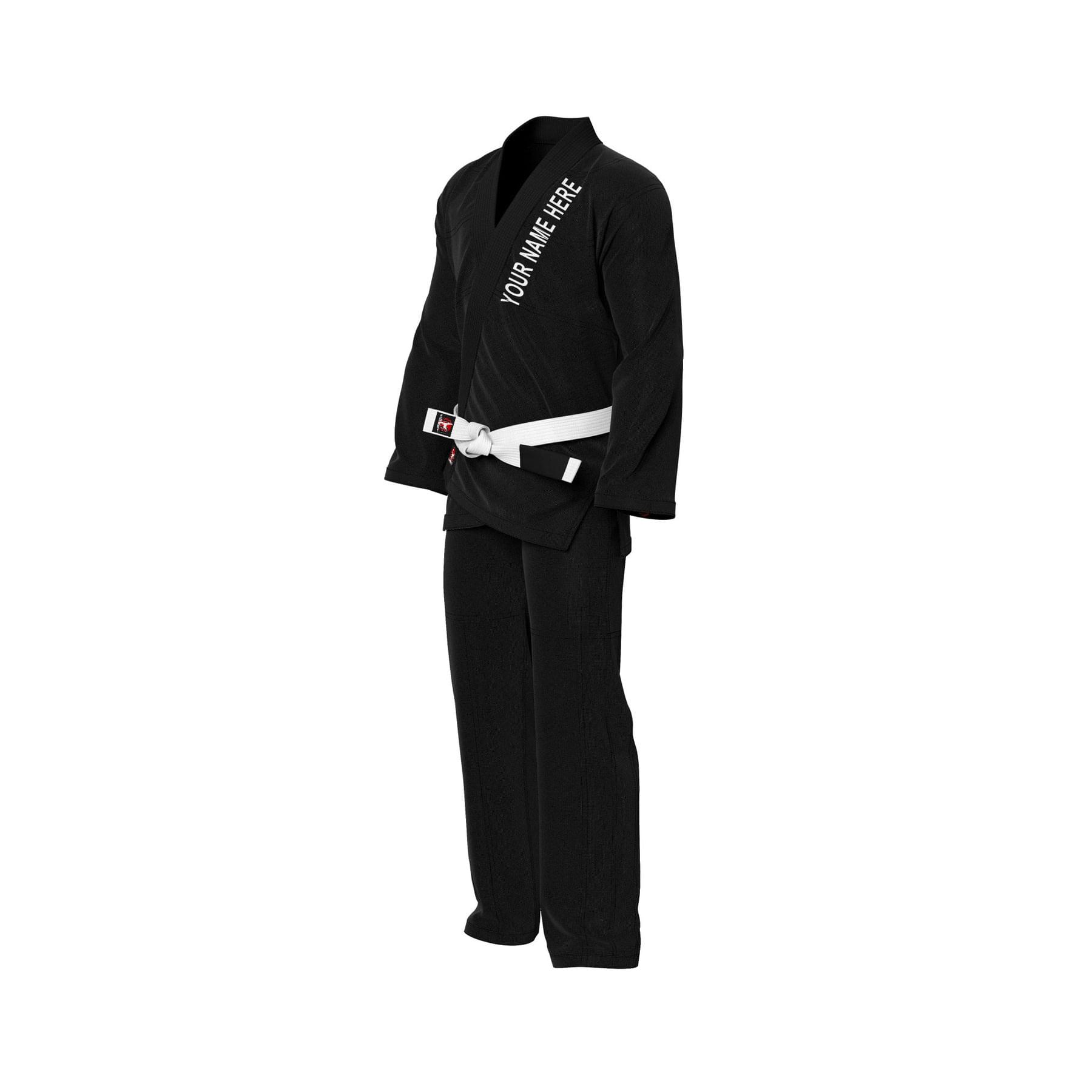 Black Brazilian Jiu Jitsu Gi by JB Power Sports